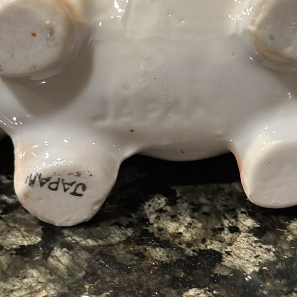 Vintage Japan Porcelain Piggy Bank 🐖 - Picture 9 of 9